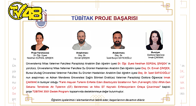 MSKÜ YÜRÜTÜCÜLÜĞÜNDE, İNSANLARLA YAKIN TEMASTA OLAN HAYVAN TÜRLERİNDE BLASTOCYSTİS’İN VARLIĞINI ARAŞTIRACAK OLAN TUBİTAK PROJESİ, DESTEKLENMEYE HAK KAZANDI