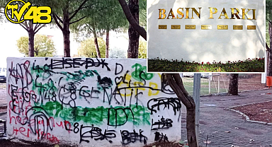 BASIN PARKI'NA ÇİRKİN SALDIRI: ANMA DUVARI YİNE TAHRİP EDİLDİ