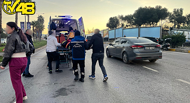 BODRUM GÜMBETTE TRAFİK KAZASI!