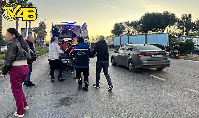 BODRUM GÜMBETTE TRAFİK KAZASI!