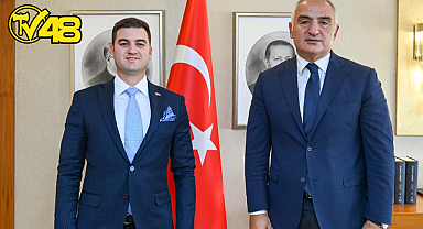 BODRUM İÇİN BİR HAFTADA İKİ BAKANLA GÖRÜŞME YAPILDI! TAMER MANDALİNCİ'DEN BAKAN ERSOY'A ZİYARET