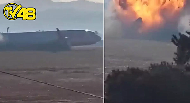 GÜNEY KORE'DE 181 KİŞİYİ TAŞIYAN UÇAĞIN KAZA ANI KAMERADA