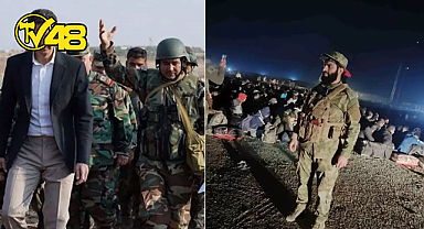 IRAK'A KAÇAN VE GERİ GÖNDERİLEN REJİM ASKERLERİNİ BÖYLE TESLİM ALDILAR