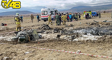 ISPARTA'DA ASKERİ HELİKOPTER DÜŞTÜ: 6 ASKER ŞEHİT