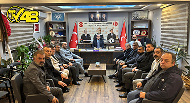 MHP MUĞLA İL BAŞKANLIĞI'NA ATANAN BURAK DEMİREL, YOĞUN İLGİYLE KARŞILANDI