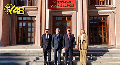 MOLDOVA CUMHURİYETİ’NİN ANKARA BÜYÜKELÇİSİ DMİTRİ CROİTOR, VALİMİZ SAYIN DR. İDRİS AKBIYIK'I ZİYARET ETTİ.