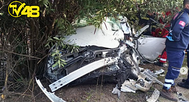 MUMCULAR-GÜVERCİNLİK YOLUNDA ZİNCİRLEME KAZA