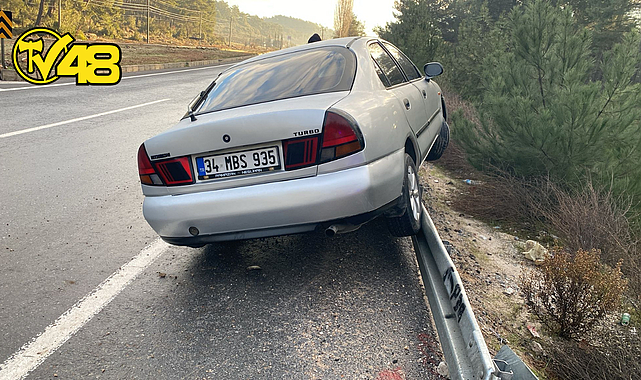 YATAĞAN-MİLAS KARAYOLUNDA GİZLİ BUZLANMA KAZAYA NEDEN OLDU