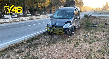 YATAĞAN-MİLAS KARAYOLUNDA KAZA