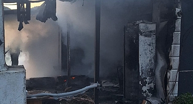 BODRUM KIZILAĞAÇ'TA KORKUTAN YANGIN