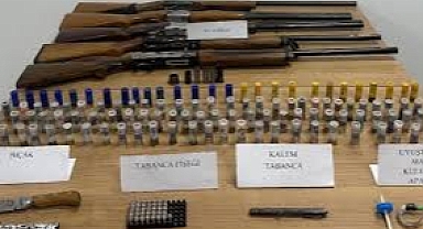 DENİZLİ'DE SİLAH KAÇAKÇILIĞI OPERASYON