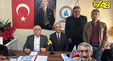 TÜRKİYE SAKATLAR DERNEĞİ GENEL BAŞKANI ŞÜKRÜ BOYRAZ, TÜRKİYE SAKATLAR DERNEĞİ MİLAS ŞUBESİ'Nİ ZİYARET ETTİ