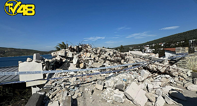 BODRUM’DA HAZİNE ARAZİNE KAÇAK İNŞAAT YAPMIŞLAR