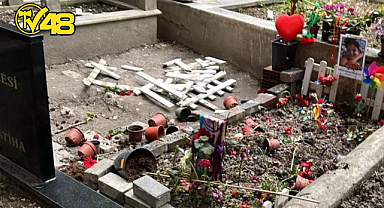 AHMET MİNGUZZİ'Yİ MEZARDA DA RAHAT BIRAKMIYORLAR! SALDIRIYA UĞRADI