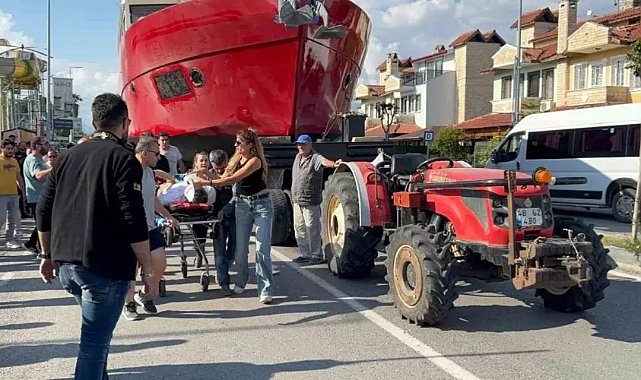 FETHİYE&#039;DE RÖMORK KAZASI: BİR KİŞİ HAYATINI KAYBETTİ