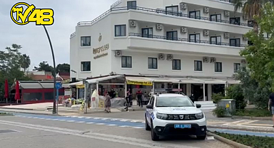 İÇMELER'DE GERGİN ANLAR: ZABITA CEZA YAZMAYA GELİNCE KENDİNİ YAKMAKLA TEHDİT ETTİ