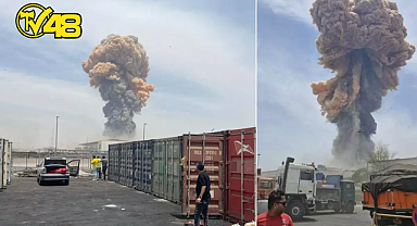 İRAN'DA LİMANDA ŞİDDETLİ PATLAMA