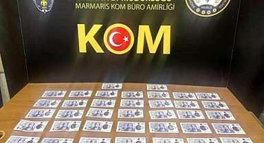 MARMARİS'TE SAHTE PARA İLE YAKALANAN İNGİLİZ TURİST