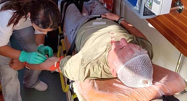 YÜRÜYÜŞTE KAZA: ALMAN TURİST YARALANDI