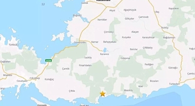 BODRUM'DA 4.1 BÜYÜKLÜĞÜNDE DEPREM
