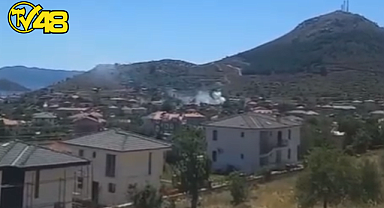 MARMARİS BOZBURUN'DA TÜP PATLAMASI: EV VE KÜMES ALEVLERE TESLİM OLDU