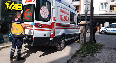 MİLAS’TA SANAYİ CADDESİ ÜZERİNDE BULUNAN BİR İŞ YERİNDE MEYDANA GELEN İŞ KAZASINDA BİR İŞÇİ YARALANDI