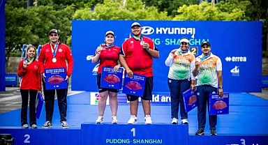 MİLLİ TAKIM KADIN OKÇULAR, DÜNYA 3'ÜNCÜSÜ OLDU