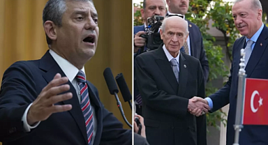 ÖZGÜR ÖZEL'DEN DEVLET BAHÇELİ İÇİN AĞIR SÖZLER