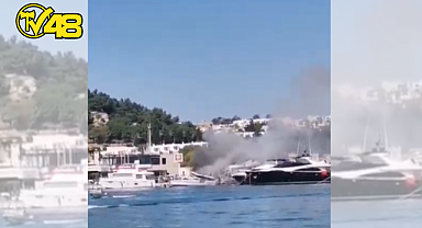 BODRUM MİLTA MARİNA’DA YAKIT DOLUMU SIRASINDA PATLAMA