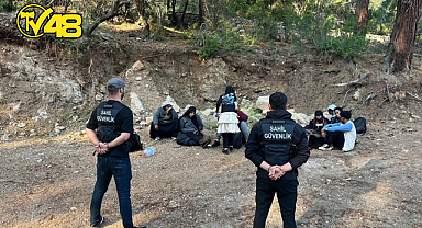 MUĞLA’DA 9 DÜZENSİZ GÖÇMEN YAKALANDI