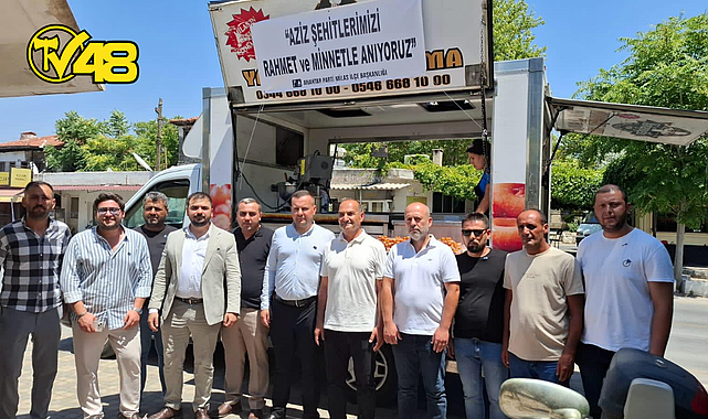 ANAHTAR PARTİ MİLAS İLÇE BAŞKANLIĞI&#039;NDAN ŞEHİTLERİMİZİN ANISINA ANLAMLI ETKİNLİK