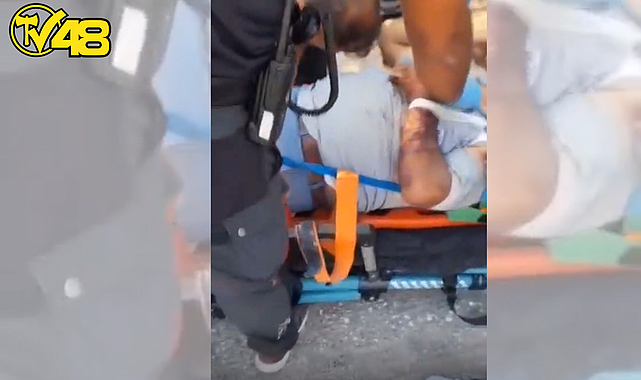 BELEDİYE ÇALIŞANINA ARAÇ ÇARPTI: SÜRÜCÜ KAZA YERİNDEN KAÇTI