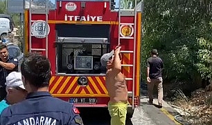 BODRUM AKYARLAR’DA KORKUTAN YANGIN