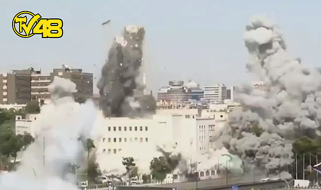 İSRAİL, SURİYE&#039;NİN BAŞKENTİ ŞAM&#039;A YENİ SALDIRILAR DÜZENLEDİ!