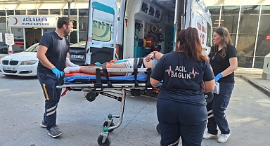 LOJMANDA ONARIM YAPARKEN YÜKSEKTEN DÜŞTÜ