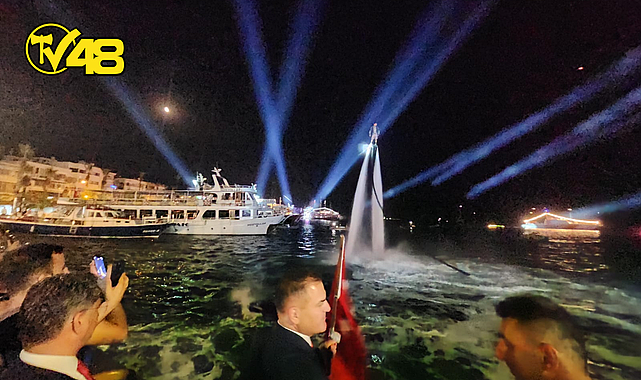 MARMARİS&#039;TE 15 TEMMUZ DEMOKRASİ VE MİLLİ BİRLİK GÜNÜ