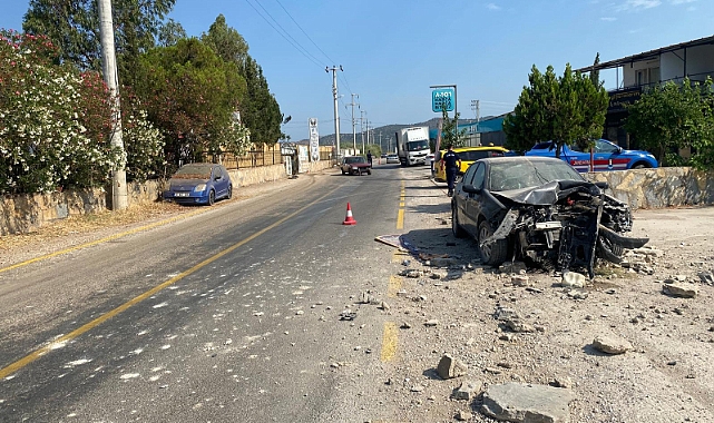 MİLAS’A BAĞLI BOĞAZİÇİ MAHALLESİ’NDE KAZA: DAR YOLLAR VE KASİS EKSİKLİĞİ TEHLİKE SAÇIYOR