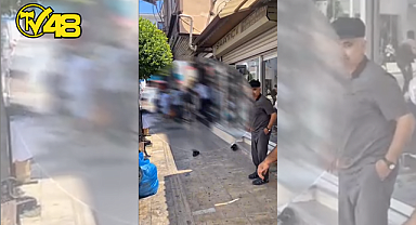 MİLAS'TA SOKAK ORTASINDA BIÇAKLI SALDIRI!