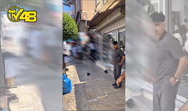 MİLAS&#039;TA SOKAK ORTASINDA BIÇAKLI SALDIRI!