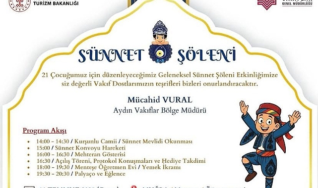 Muğla’da 21 Çocuk İçin Geleneksel Sünnet Şöleni Coşkusu