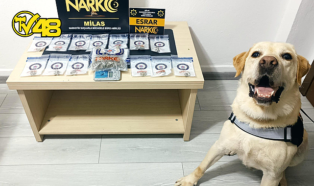 MUĞLA’DA UYUŞTURUCU TACİRLERİNE GEÇİT YOK: MİLAS’TA ESRAR ELE GEÇİRİLDİ