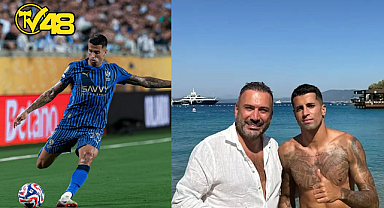 MUHAMMED SALAH'IN ARDINDAN ÜNLÜ FUTBOLCU JOAO CANCELO BODRUM'DA TATİLDE