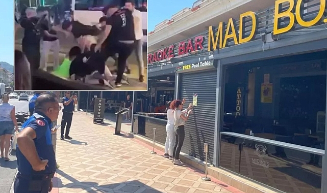 TURİSTLERİN DÖVÜLDÜĞÜ İŞLETMEDEN AÇIKLAMA: HESABI ÖDEMEDİLER, BAYRAĞIMIZA KÜFÜR ETTİLER