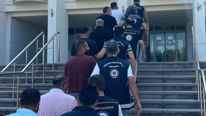 Bodrum’da Göçmen Kaçakçılığı Operasyonu: 7 Kişi Tutuklandı