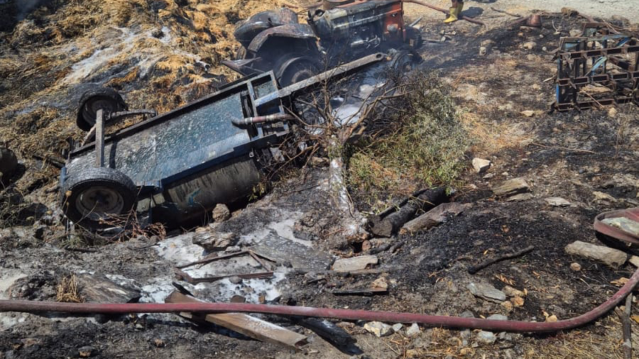 Milas’ta Traktör Kazası: Bir Kişi Hayatını Kaybetti, Otluk Alanda Yangın Çıktı