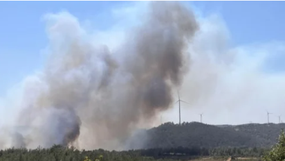 Çanakkale&#039;de Yine Yangın: Kazdağları Tehdit Altında