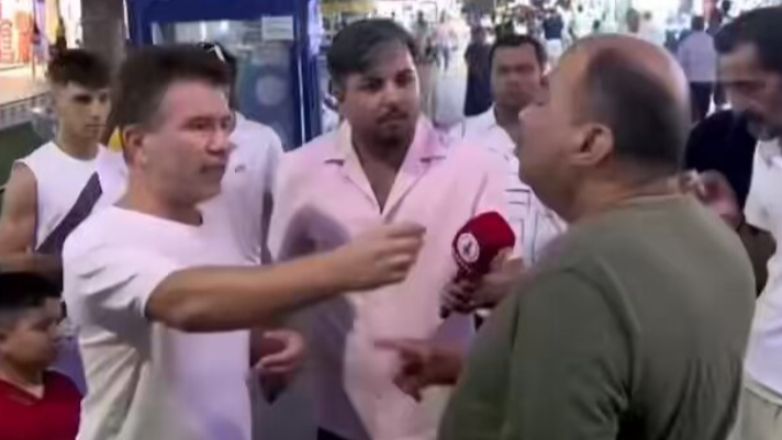 ATATÜRK’E “ERMENİ” DİYEN ŞAHSA SOKAKTA MEYDAN DAYAĞI