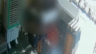 MİLAS’TA ÇOCUKLARIN HIRSIZLIK ANI KAMERADA