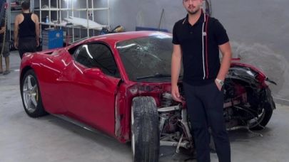 Kazada Pert Olan Ferrari'yi Futbolcu Satın Aldı