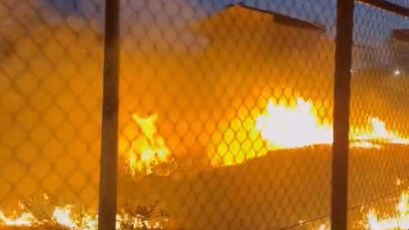 Milas Ören’de Çıkan Yangın Yerleşim Yerlerini Tehdit Etti